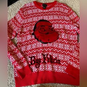 Bye Felicia Santa Christmas sweater size large
